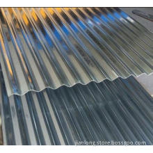 Galvanized Zinc Coated Tiles Sheet Corrugated Steel plate